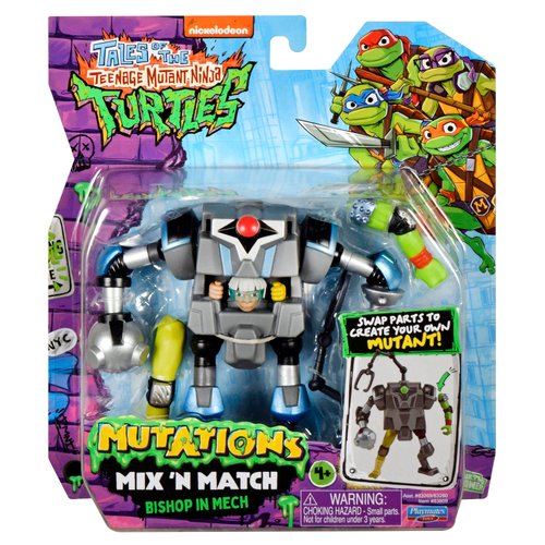 Tales of Teenage Mutant Ninja Turtles: Mutations Mix and Match 4.5-Inch Bishop Action Figure