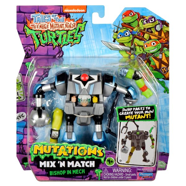 Tales of Teenage Mutant Ninja Turtles: Mutations Mix and Match 4.5-Inch Bishop Action Figure