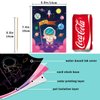 OPUHOHR 3 Set Magic Scratch Paper Art, Colorful Magic Drawing Art Book with 3 Scratch Pen for Birthday Halloween Christmas Party Games Projects Kits(Dinosaurs/Underwater World/Spaceman)