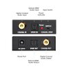 Optical-to-Coaxial OR Coaxial-to-Optical Digital Audio Converter, ROOFULL Bi-Directional Digital Coaxial to/from Optical Toslink SPDIF Audio Converter/Adapter/Repeater