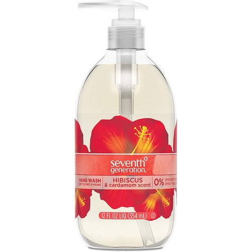 Seventh Generation Hand Wash, Hibiscus & Cardamom, 12 Ounce