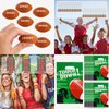 Kolewo4ever 295 Pieces Football Party Favors Football Themed Birthday Gift Goodie Bags Party Faovrs 24 Set Mini Foam Stress Balls,Slap Bracelet, Keychain, Charm Bracelets