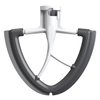 Flex Edge Beater for Kitchenaid, 4.5-5 Quart for Kitchenaid Mixer Attachments, Fits Tilt-Head for Kitchenaid Paddle with Scraper by HOZODO