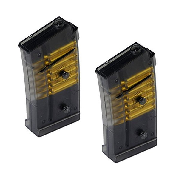 (2X) Double Eagle M82 M82P Spare Clip or Magazine for Tactical Airsoft AEG Rifle
