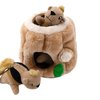 Outward Hound Hide A Squirrel Plush Dog Toy Puzzle, Medium