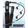 Jump Rope, RENPHO Smart Jump Rope with Counter, Fitness Skipping Rope with APP Data Analysis, Workout Jump Ropes for Home Gym, Crossfit, Jumping Rope for Exercise for Men, Women, Kids, Girls