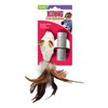 KONG Feather Mouse Catnip Toy (Colors vary)