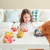 GAGAKU Wooden Play Food Sets for Kids Kitchen,Montessori Wooden Play Food Toys Play Plates and Dishes for Kids Wooden Play Kitchen Accessories Play Dishes for Toddler Boys Girls Gifts