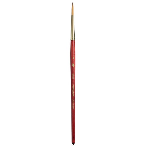 Princeton Heritage, Series 4050, Synthetic Sable Paint Brush for Watercolor, Round, 4