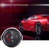 Rupse 2" 52mm Universal Car SUV Fuel Level Gauge Meter E-1/2-F Pointer 12V