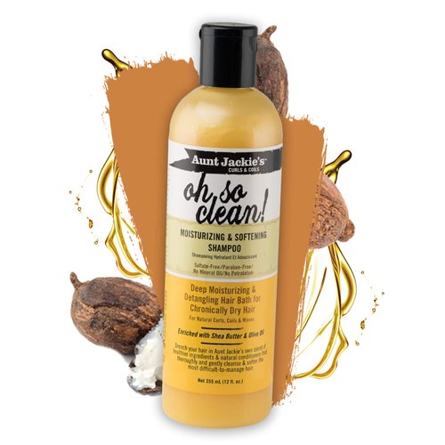 Aunt Jackie's Oh so Clean! Shampoo & Quench Leave-in Conditioner 12 Oz Each