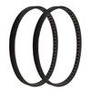 650721-00 Bandsaw Rubber Tires Replacement for Dewalt A02807 DCS374 DWM120 DW328K - 2 Pack