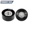 X AUTOHAUX 11925JA100 Car Accessory Drive Belt Idler Pulley Deflection Guide Pulley for Nissan Altima L32 2006-2012 for Nissan Elgrand E52 2010