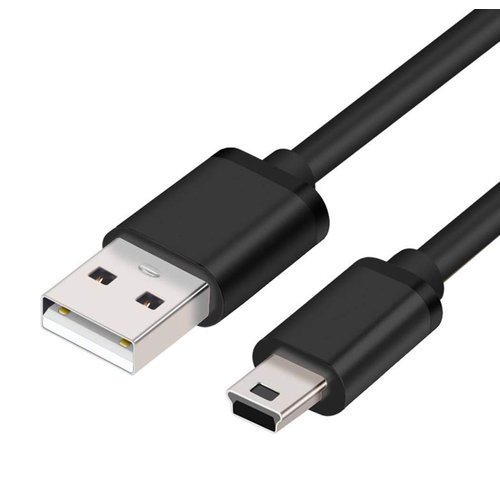 MaxLLTo Mini USB Charger Cable Nylon Braided Cord for BlackBerry 8703e / 8705 / 8705g / 8707 / 8707g / 8707v / 9000 Bold Cell Phone