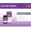 Flora - Acerola Powder, Daily Immune Booster with Vitamin C, Gluten Free & Vegan Vitamin C Antioxidant Powder, 1.7-oz. Glass Bottle