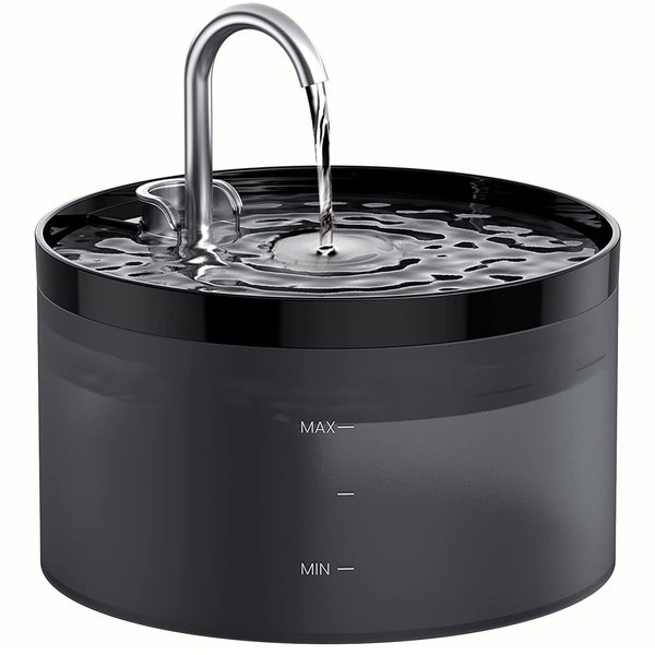 Cat Water Fountain: Cat Fountain - 67oz/2L Pet Water Fountain - Cat Fountains for Drinking - Cat Drinking Fountain - Water Fountain for Cats - Super Silent - Suitable for Multiple Pets - GIOTOHUN