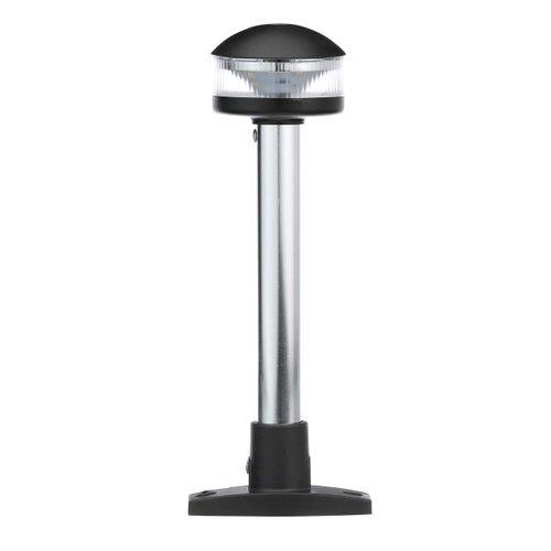 Seachoice 02861 LED All-Round Light, 360° Illumination, 6 LED Lighting Elements, 2 NM Visibility, 7-1/2 Inches Tall