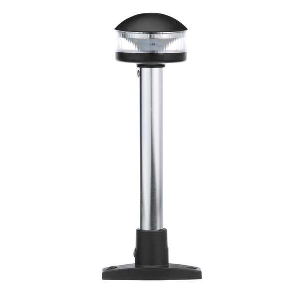 Seachoice 02861 LED All-Round Light, 360° Illumination, 6 LED Lighting Elements, 2 NM Visibility, 7-1/2 Inches Tall