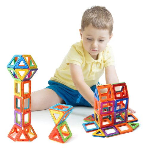 30 Pcs Gift Set Magnetic Tiles Building Blocks Game Set for Girls and Boys Birthday Gift Set