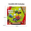 ROLOSO Newly Licensed Angry Birds Go Toys Collectible Kart Racer Car (Set of 6) Figures Flock Pack Playsets Sets Pig City Strike 2 Takedown Space Planet Movie Kids Game Boys Girls Red Bomb Gift Box