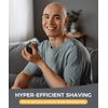 Head Shavers for Bald Men - Newly Designed Magnetic 6D Electric Razor, IPX8 Waterproof Dry/Wet, 10000 RPM High Speed Motor for Fast Shaving, USB-C Cable and Storage Bag for Home & Travel