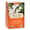 Numi Organic Tea Jasmine Green, 18 Count Box of Tea Bags (Pack of 6)