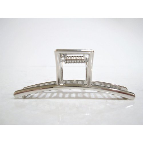 Generic Rose gold or silver metal hair claw clip jaw clip for fine thin hair (Primary color: Rose gold)