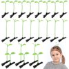 Bean Sprout Hair Clips 50 Pcs Green Plant Hairpins Cute Ornaments Hair Accessories for DIY Home Party