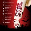 60 SHEET Halloween Scar Tattoos, 60 Sheet Halloween Zombie Scars Tattoo Stickers Fake Scab Blood Special Fx Costume Makeup Props, Halloween Make Up Party Scar Tattoo Masquerade Prank Prop Decorations