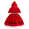 Dressy Daisy Little Red Riding Hood Fancy Dress Up Costume Set with Cloak Cape for Kids Girls Size 10-12