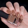 ILNP Cookie Cutter - Delicious Tan Holographic Jelly Nail Polish