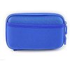 Nylon Hard Shell James Diabetes Compact Case for Glucose Meter Test Strips Lancing Device. (Blue)