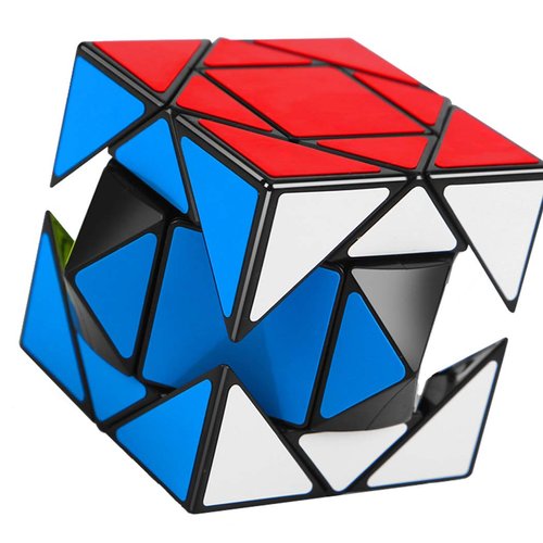 TANCH Pandora Speed Magic Cube 3x3x3 Stickers Puzzle Cube Toy for Children & Adults Black