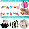 ANPHILE Under Sea Party Favors, 134 Pcs Ocean Birthday Party Supplies - Ocean Sea Animal Toys, Scratch Art Set, Grow In Water Animals for Under Sea Party Decorations, Goodie Bag Stuffers