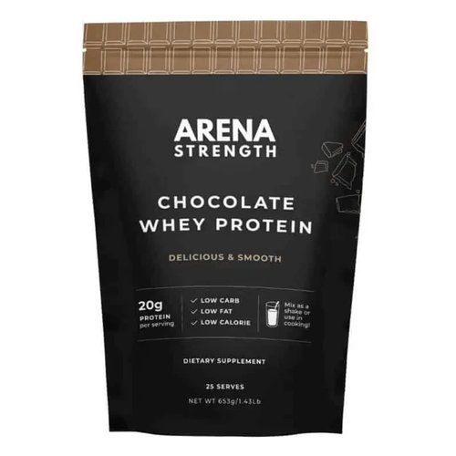 Arena Strength Chocolate Whey Protein Powder