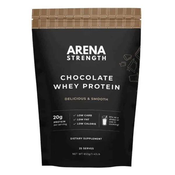 Arena Strength Chocolate Whey Protein Powder
