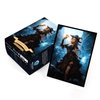 Katomula 100 PCS MTG Card Sleeves with 100 PCS Perfect Fit Sleeves, Art Matte Card Sleeves with Inner Sleeves - Fit Standard Size Cards - Necromancer and Amulet of Soul