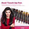 immetee Hair Root Touch Up Pen - Instant Gray Hair Coverage and Hairline Concealer Brush. 7ml/0.23fl oz (Dark Yellow)