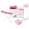 Ivory Gloria Dollhouse Furniture - Laundry Room with Iron & Ironing Table Playset