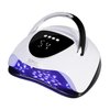 WEVILI 288W UV LED Nail Lamp, Faster Nail Dryer Gel Polish Light for Hands & Feet, Professional UV Nail Light with 4 Timers & Auto Sensor, Portable Handle Curing UV Light for Nails Gel Lamp Machine