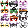 Bluegogo Halloween Glasses Glitter Halloween Party Decorations Halloween Eyeglasses Halloween Party Decorations for Kids