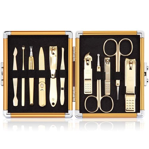 Korean Nail Clipper! World No. 1 Three Seven (777) Premium Quality Gift Travel Manicure Grooming Kit Nail Clipper Set(16000AM), Made in Korea, Since 1975