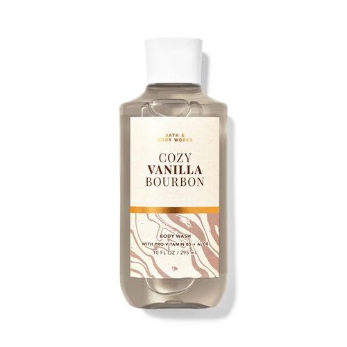 Generic Bath & Body Cozy Vanilla Bourbon Shower Gel Body Wash, 10 fl. oz. / 295 mL (Packaging May Vary)
