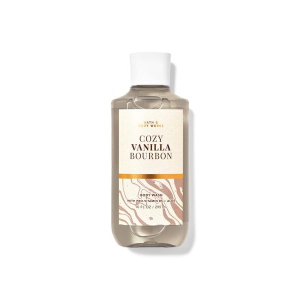 Generic Bath & Body Cozy Vanilla Bourbon Shower Gel Body Wash, 10 fl. oz. / 295 mL (Packaging May Vary)