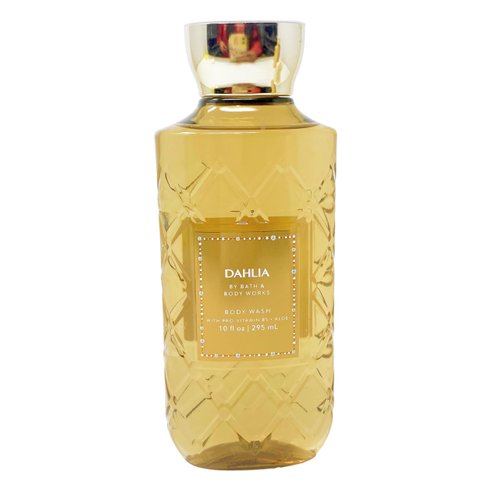 Bath & Body Works Dahlia - Duo Gift Set - Body Wash and Body Lotion With a Natural Oats Soap.