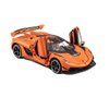 Therina Toy Cars Model Koenigsegg Jesko 1/24 Orange Alloy Collectibles Die-cast Vehicles with Sound and Light