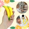 Lohoee 20 Pieces Banana Stress Toys Banana PU Toys Banana Stress Balls Mini Stretchy Stress Relief Hand Banana Toy for Home Party Decorations or Gift
