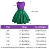 magictaill Mermaid Dress for Little Girls, Princess Dress Up Clothes, Festivals Costumes for Girls 3-8 Birthday Gifts (3-4 years)