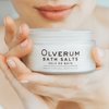 OLVERUM - Natural Bath Salts | Clean Beauty Mineral Soak with Dead Sea Salt, Vegan, Cruelty-Free (7.1 oz)