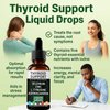 Thyroid Support Drops, Thyroid Support – Mineral & Herbal Supplement with Selenium, Zinc, L-Tyrosine & Ashwagandha – Daily Energy, Metabolism & Hormonal Balance (2)